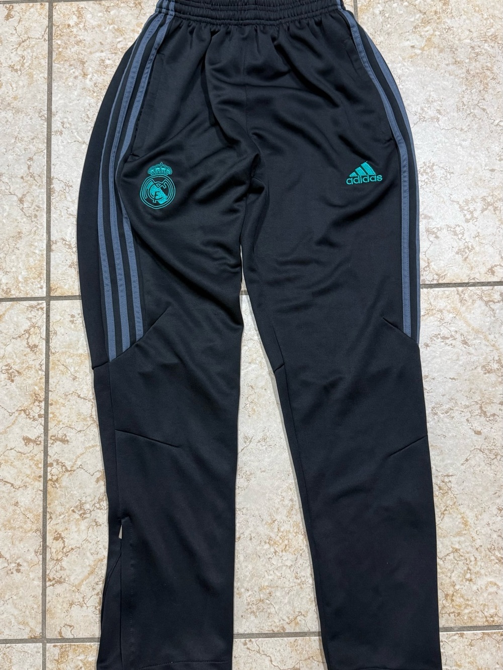 Adidas Men’s Black Real Madrid Training Pants